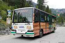 Stimbo mit Vetter-Rohkarosserie, Elektrobus, Zermatt (CH) August 2023
