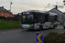 RG 3024, Karsan Atak von Sales Lentz bedient die Linie 160 Wiltz – Clervaux  im letzten Abendlicht. Erpeldange 28.09.2023