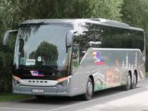 Setra 517 HD von Euro Tours aus Polen in Stralsund am 13.09.2020