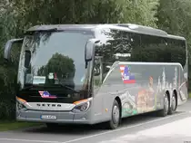 Setra 517 HD von Euro Tours aus Polen in Stralsund am 13.09.2020