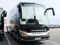 Setra 517 HD von Höffmann Touristik aus Deutschland in Stralsund am 13.09.2020