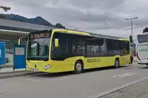 Mercedes-Benz Citaro 2. Generation der Zillertalbahn (SZ-958FA) pausiert am Bhf. Jenbach. Aufgenommen 30.8.2023.