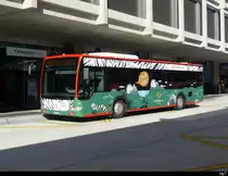 Auto AG Uri - Mercedes Citaro  Nr.20  UR 9483 bei den Haltestellen vor dem Bahnhof in Altdorf am 25.09.2023