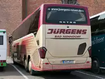 Setra 517 HD von Jürgens aus Deutschland in Stralsund am 13.09.2020