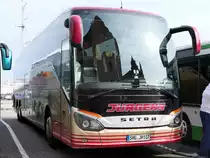 Setra 517 HD von Jürgens aus Deutschland in Stralsund am 13.09.2020