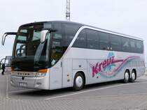 Setra 416 HDH von Kreuz Reisen aus Deutschland in Stralsund am 13.09.2020