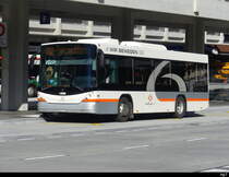 Auto AG Uri - Hess  Nr.5   UR 9329 bei den Haltestellen vor dem Bahnhof in Altdorf am 25.09.2023