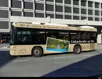Auto AG Uri - Hess Nr.67  UR 9276 bei den Haltestellen vor dem Bahnhof in Altdorf am 25.09.2023