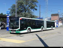 AAGR - MAN Lion`s City Hybrid Nr.25 unterwegs hier in Emmenbrücke Bahnhof Süd am 25.09.2023
