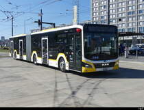 AAGR - MAN Lion`s City Hybrid Nr.27 unterwegs hier in Emmenbrücke Bahnhof Süd am 25.09.2023