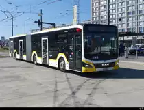 AAGR - MAN Lion`s City Hybrid Nr.27 unterwegs hier in Emmenbrücke Bahnhof Süd am 25.09.2023
