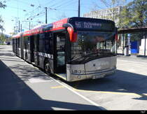 AAGR - Solaris Urbino  Nr.10 unterwegs hier in Emmenbrücke Bahnhof Süd am 25.09.2023