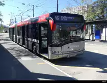 AAGR - Solaris Urbino  Nr.10 unterwegs hier in Emmenbrücke Bahnhof Süd am 25.09.2023