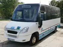 Iveco Daily mit TS-Aufbau der MVVG in Woldegk am 07.10.2020