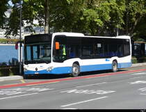 VBL Luzern - Mercedes Citaro  Nr.82 beim Bhf. Luzern am 19.09.2023
