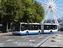 VBL Luzern - Mercedes Citaro Nr.165 beim Bhf. Luzern am 25.09.2023