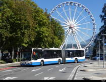 VBL Luzern - Mercedes Citaro Nr.190 beim Bhf. Luzern am 25.09.2023