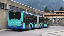 Regionalverkehr Allgäu (RVA) Walserbus Mercedes- Benz Citaro C2 G Wagen 27 am 16.09.2022 in Oberstdorf Busbahnhof