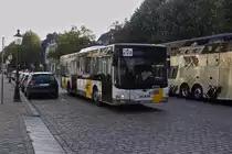 MAN Lion’s City von De Lijn, aufgenommen in den Straßen von Maastricht. 06.10.2023