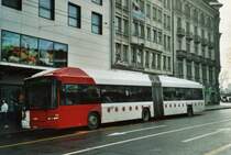 TPF Fribourg Nr. 520/FR 300'435 MAN/Hess Gelenkduobus am 14. Februar 2009 Fribourg, Bahnhof
