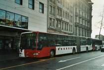 TPF Fribourg Nr. 586/FR 300'427 Mercedes Citaro am 14. Februar 2009 Fribourg, Bahnhof