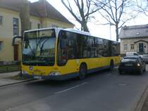 Mercedes-Benz O 530 II (Citaro Facelift) auf der Linie 350 nach Karow Hofzeichendamm am S-Bahnhof Karow.