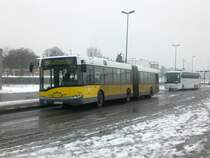 Solaris Urbino auf der Linie M41 nach Baumschulenweg Sonnenallee/Baumschulenstrae am Hauptbahnhof.