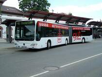 Der Stadtverkehr wird auch von einer zweite Firma getrieben : Maier und CO. Hier ein Citaro G.