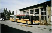 Aus dem Archiv: STI Thun Nr. 65/BE 435'065 Mercedes O 405G am 3. Mrz 1999 Thun, Garage