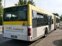 MAN Niederflurbus 2. Generation von Miabus aus Deutschland (ex WestVerkehr HS-KW 185) im Gewerbegebiet Sassnitz am 27.08.2021