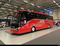 AFA - Setra s 515 HD ausgestellt an der Ferienmesse in Bern am 27.01.2024
