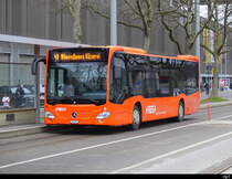 RBS - Mercedes Citaro Nr.8  BE 535308  unterwegs auf der Linie 40 in Bern am 27.01.2024