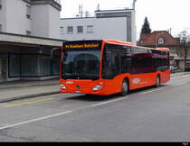 RBS - Mercedes Citaro Nr.20  BE 701220 unterwegs auf der Linie 44 in Ostermundigen am 27.01.2024