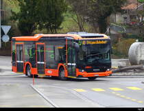 RBS - Scania Citywide  Nr.27  BE 746627 unterwegs auf der Linie 43 in Ittigen am 27.01.2024