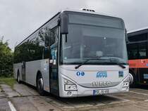 Iveco Crossway der MVVG in Neubrandenburg am 28.08.2021