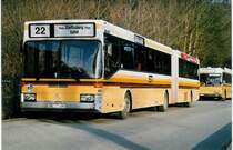 Aus dem Archiv: STI Thun Nr. 66/BE 371'366 Mercedes O 405G am 9. Mrz 1999 Thun, Schifflndte