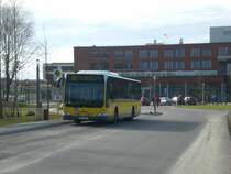 Mercedes-Benz O 530 II (Citaro Facelift) auf der Linie 351 nach Buch Lindenberger Weg/Stadtgrenze an der Haltestelle Buch Klinikum Buch.