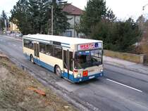 Bus2 eines privaten Busunternehmens ist im Sch�lerverkehr in Ried i.I.eingeteilt; 090313