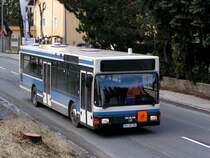 MAN im Schulbuseinsatz in Ried i.I.; 090313