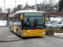 Postauto - Mercedes Citaro  ZH 387040 unterwegs auf der Linie 515 in B�lach am 20.02.2009