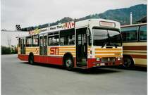 Aus dem Archiv: STI Thun Nr. 21/BE 419'021 Volvo/R&J (ex SAT Thun Nr. 21) am 28. April 1999 Thun, Garage