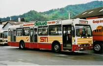 Aus dem Archiv: STI Thun Nr. 23/BE 419'023 Volvo/R&J (ex SAT Thun Nr. 23) am 5. Mai 1999 Thun, Garage