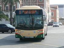 24.02.09,IVECO-Irisbus Castrosua auf der Avenida del Puerto in C�diz/Andalusien/Spanien.