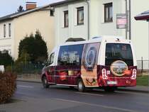 Mercedes Sprinter mit TS-Fahrzeugtechnik Aufbau der VVR in Binz am 15.01.2022