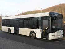 Solaris Urbino 12 der VVR in Sassnitz am 15.01.2022