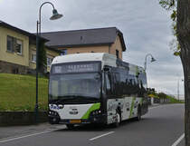 RG 3056, VDL eCitea, von Sales Lentz, bedient am späten Nachmittag, regelmäßig die Linie 160 Wiltz - Clervaux. 04.2024 