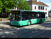 BVB / mba - MAN Lion`s City BS 4331 unterwegs auf der Linie 32 in Riehen am 14.04.2024