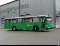 ex BVB - FBW  Nr.75 ausgestellt am Bus-Tag 2024 in Burgdorf am 21.04.2024