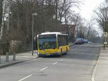 Mercedes-Benz O 530 I (Citaro) auf der Linie 395 nach U-Bahnhof H�now an der Haltestelle Wodanstra�e/S-Bahnhof Mahlsdorf.