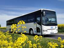 Irisbus Arway der MVVG vor Ballin am 17.05.2022